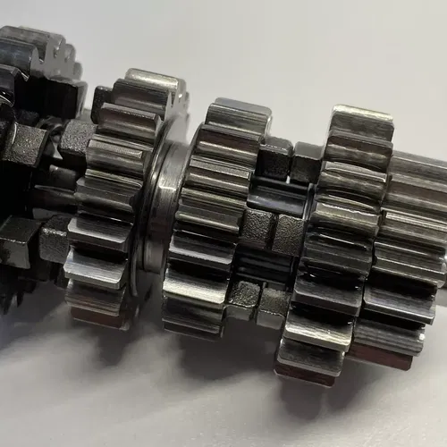 2003 Kawasaki KX85 Transmission Gears Gear Drive Output Shaft, Shifter Forks.