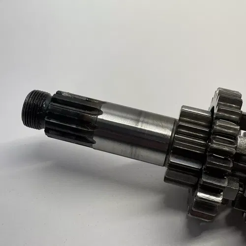 2003 Kawasaki KX85 Transmission Gears Gear Drive Output Shaft, Shifter Forks.