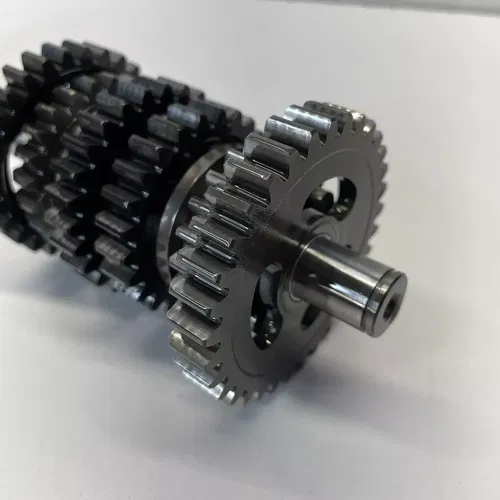 2003 Kawasaki KX85 Transmission Gears Gear Drive Output Shaft, Shifter Forks.