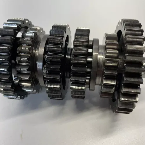 2003 Kawasaki KX85 Transmission Gears Gear Drive Output Shaft, Shifter Forks.