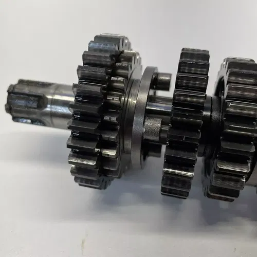 2003 Kawasaki KX85 Transmission Gears Gear Drive Output Shaft, Shifter Forks.