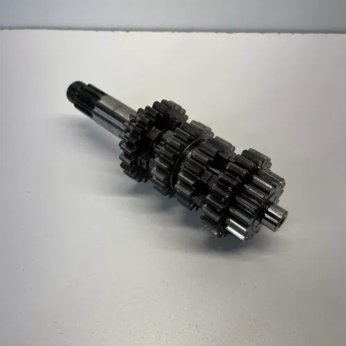 2003 Kawasaki KX85 Transmission Gears Gear Drive Output Shaft, Shifter Forks.