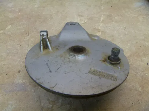 Suzuki 185 TC RANGER TC185 Used Rear Wheel Brake Plate 1974 Vintage SB26