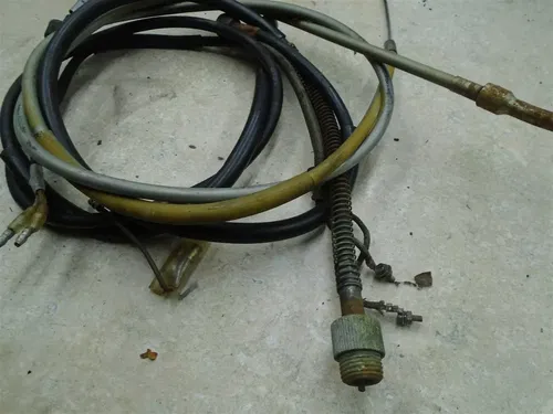 Yamaha 650 XS XS650 Misc Cables LOT 1976 YB309 JD