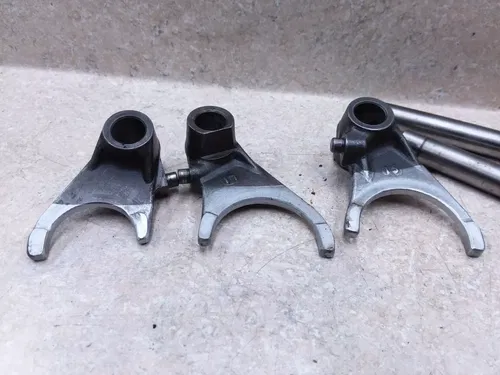 Kawasaki 250 KX KX250 KX250A Engine Gear Shift Forks Lot 1975 ANX-B214