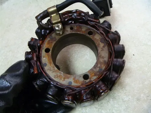 Honda 500 GL INTERSTATE GL500-I Used Engine Generator Stator 1982 HB198 #1