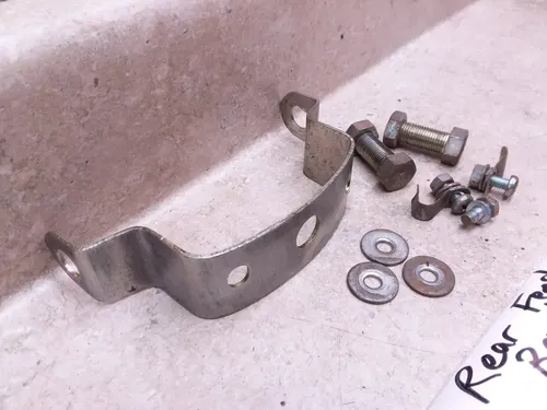 Kawasaki 100 KM KM100 Rear Fender Mount Bracket & Hardware Lot 1981 ANX-C52
