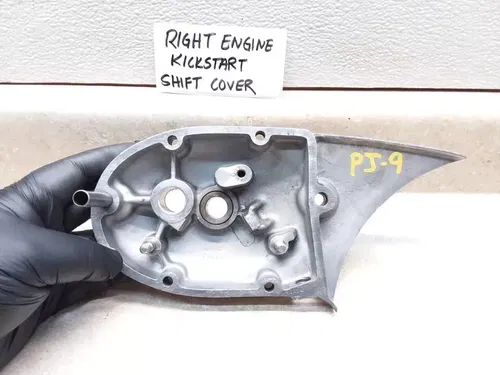 VTG 1971 Triumph Trophy 500 T100-C Engine Outer Kick Start Shaft Shift Cover PJ9