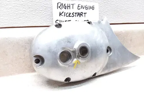 VTG 1971 Triumph Trophy 500 T100-C Engine Outer Kick Start Shaft Shift Cover PJ9