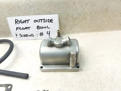 VTG 1975 Kawasaki Z1 900 Z1-B Stock Carb ( Right Outside ) Float Bowl #4 PJ-13