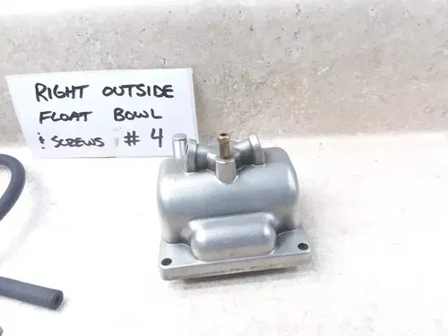 VTG 1975 Kawasaki Z1 900 Z1-B Stock Carb ( Right Outside ) Float Bowl #4 PJ-13