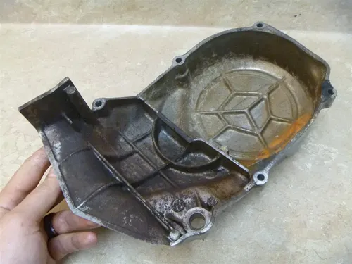 Honda 400 CM HONDAMATIC CM400-A Used Engine Left Stator Cover 1980 #SM84
