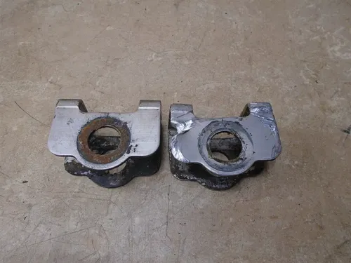 Kawasaki 250 KX KX250-D2 Used Swingarm Adjusters Covers 1986 KB88