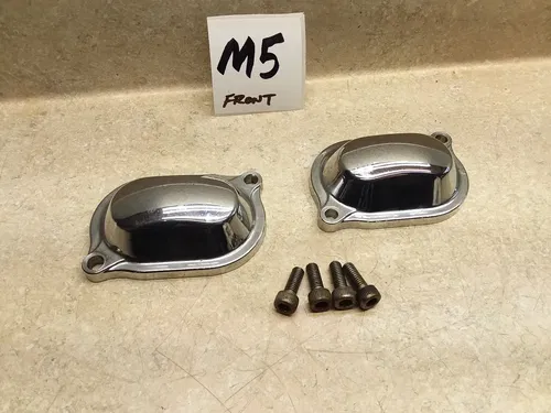 1996 Yamaha Virago XV 1100 XV1100 Engine Front Valve Cap Covers ANX-A53 #M5