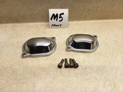 1996 Yamaha Virago XV 1100 XV1100 Engine Front Valve Cap Covers ANX-A53 #M5