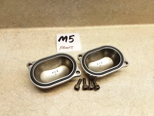 1996 Yamaha Virago XV 1100 XV1100 Engine Front Valve Cap Covers ANX-A53 #M5