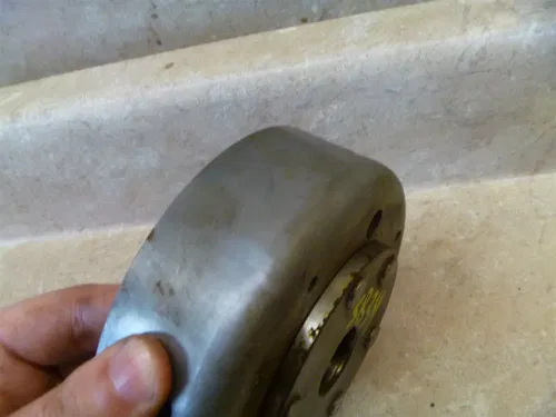 Suzuki 400 GN GN400 Used Engine Flywheel Rotor 1981 Vintage SB34