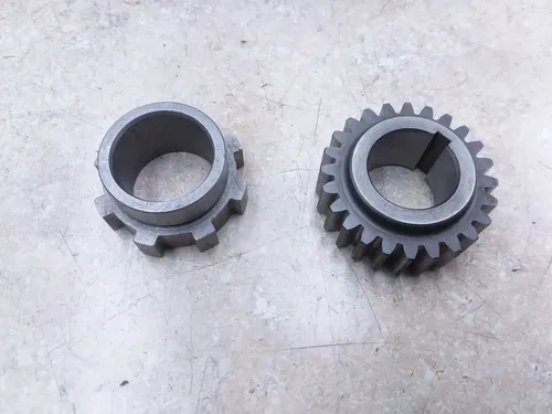 Kawasaki F7 Enduro 175 Engine Crank Drive Primary Gear Pair 1974 VTG ANX-B202