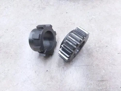 Kawasaki F7 Enduro 175 Engine Crank Drive Primary Gear Pair 1974 VTG ANX-B202