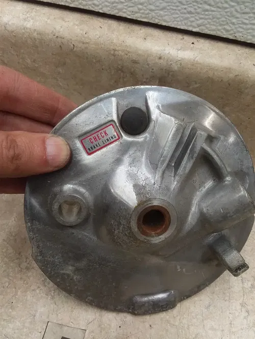 Yamaha AT1 LS2 LT2 248-25121-00 NOS Front Brake Plate #5 ANX ARP E11