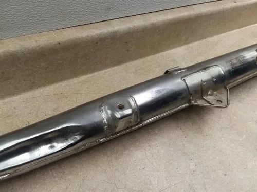 Bridgestone 175 DT175 Original Left Exhaust Muffler 1960s #7 ANX ARP E12