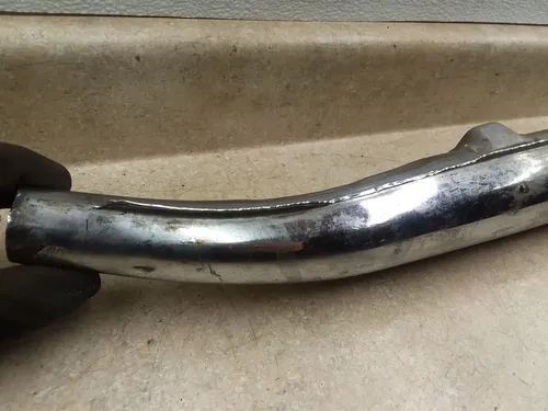 Bridgestone 175 DT175 Original Left Exhaust Muffler 1960s #7 ANX ARP E12