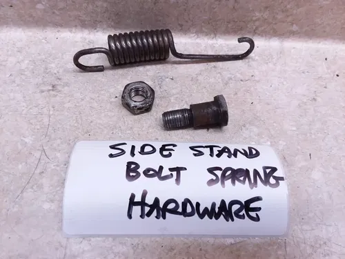 Honda 125 Scrambler CL CL125 CL125A Stand Hardware DAMAGE 1969 HB397 ANX-C38
