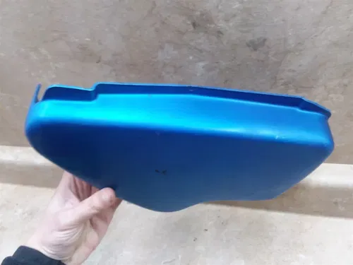 Honda 175 CL175 Blue OEM Right Side Cover Panel 1968 #38 ARP ANX E3