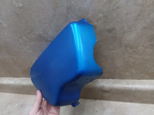 Honda 175 CL175 Blue OEM Right Side Cover Panel 1968 #38 ARP ANX E3