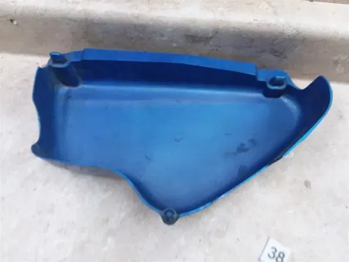 Honda 175 CL175 Blue OEM Right Side Cover Panel 1968 #38 ARP ANX E3