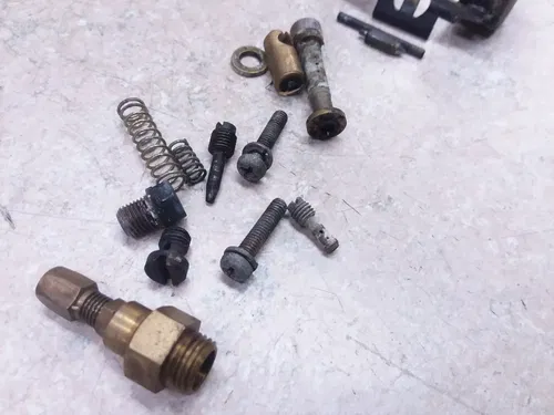 Suzuki 100 TC TC100 Blazer Carb Float Jet Screw Hardware OEM 1973 VTG ANX-B219