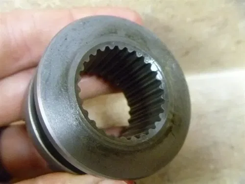 Kawasaki 300 KLF BAYOU KLF300-B1 Used Left  Wheel Rear Axle 1988 #KB25