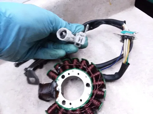 Yamaha 225 XT XT225 Engine Generator Stator 2003 ANX-C45