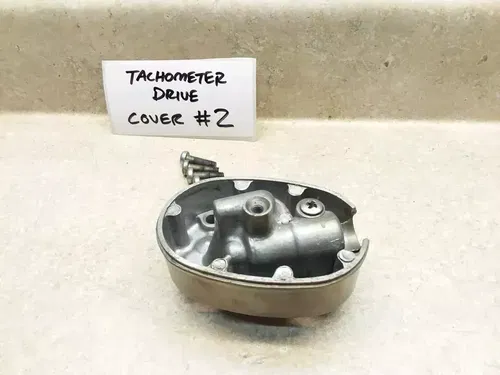 VTG 1972 Honda CL175-K6 CL 175 Engine Tachometer Drive Cover #2 PJ-15