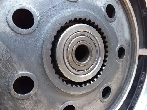 1988 Kawasaki VN 1500 Vulcan VN1500-A2 Rear Wheel Bad Tire PJ-11