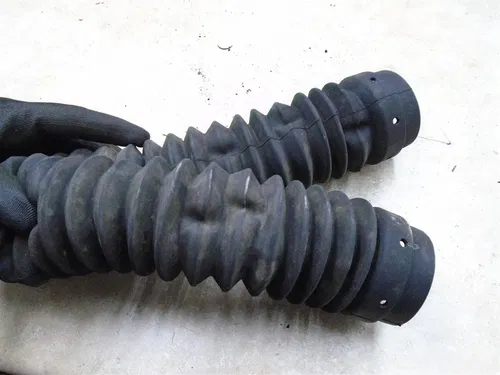 Kawasaki 200 KDX AHRMA KDX200 Used Torn Fork Boots Covers 1983 WD KB110