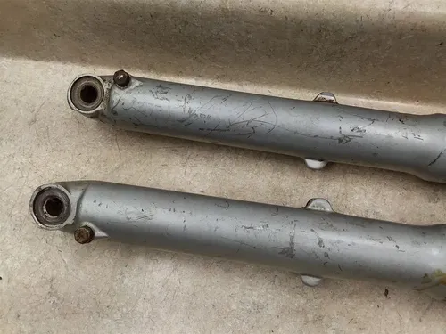 Honda 75 XR75 Front Forks Pair Set Needs Rebuild 1978 #23 ANX ARP E19
