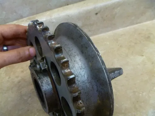 Kawasaki 305 KZ KZ305 CSR Used Rear Sprocket Hub1981 KB69
