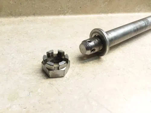 VTG 1974 CB450-K7 CB 450 Rear Wheel Axle & Nut ANX-A54 #32