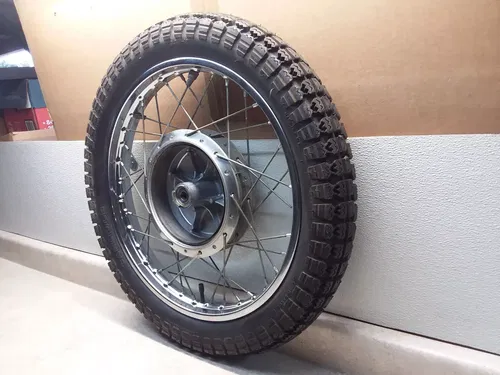 VTG 1970 Suzuki T250-II Hustler Front Wheel & Tire Assy ANX-B216