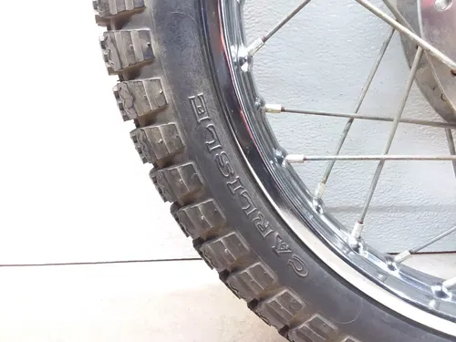 VTG 1970 Suzuki T250-II Hustler Front Wheel & Tire Assy ANX-B216