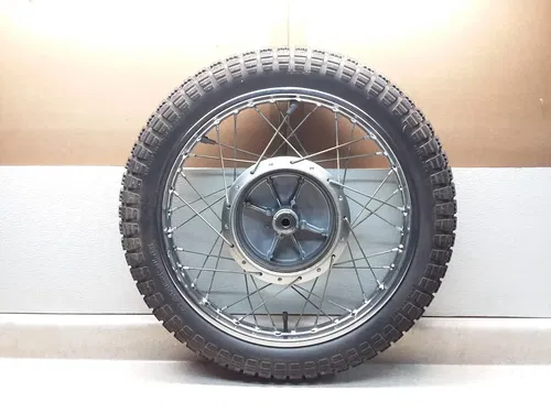 VTG 1970 Suzuki T250-II Hustler Front Wheel & Tire Assy ANX-B216