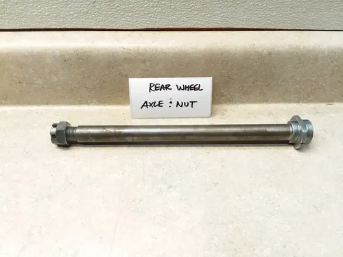VTG 1975 Honda XL 350 XL350 Rear Wheel Axle & Nut ANX-C55