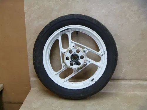Yamaha 600 FZ600-T FZ 600 Used Front Wheel Rim 1987 #YB25 YW127