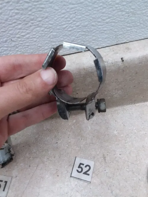 Suzuki 850 GS850-GL Left Exhaust Clamp 1981 1982 #52 ANX C50