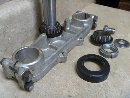 Kawasaki 175 KDX AHRMA KDX175-A1 Used Steering Stem 1980 #KB18 Vintage