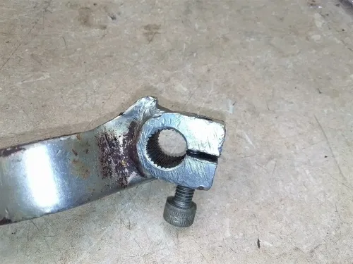 Yamaha 125 YZ YZ125-X YZ125X Engine Bent Gear Shifter 1976 B-153 ANX
