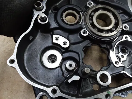 Yamaha 600 TT600 Engine LEFT Crankcase 1984 ANX B213