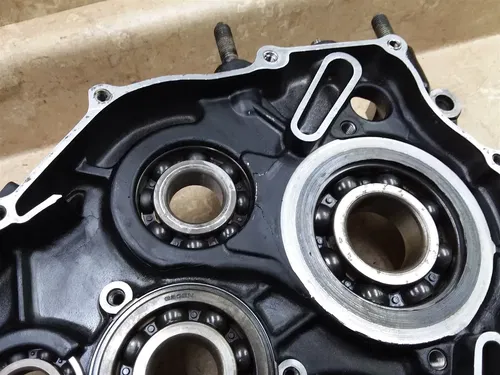 Yamaha 600 TT600 Engine LEFT Crankcase 1984 ANX B213
