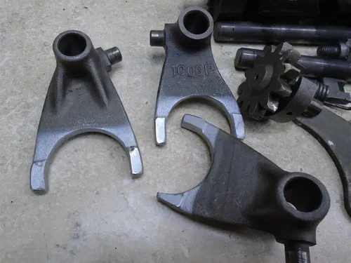 Honda 175 MR ELSINORE MR175 Used Engine Shift Drum Forks 1976 HB239